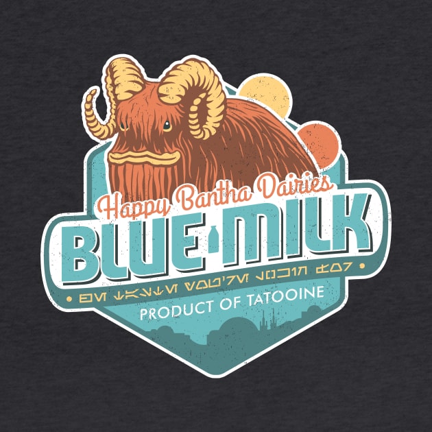 Blue Milk by CoryFreemanDesign